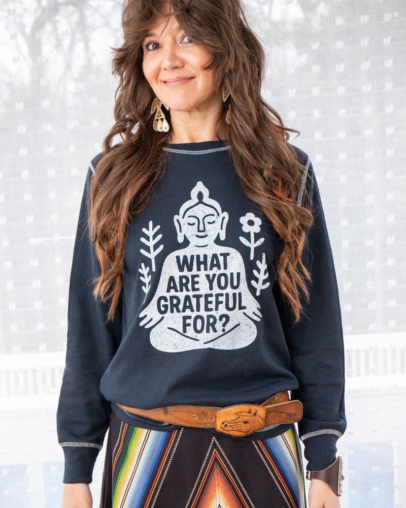 What Are You Grateful For? - Navy Thermal