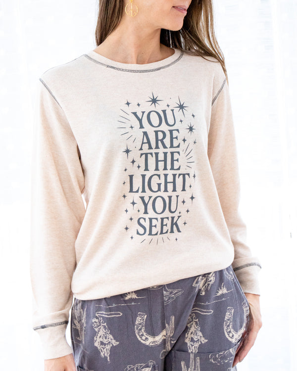 You Are The Light You Seek - Oatmeal Thermal