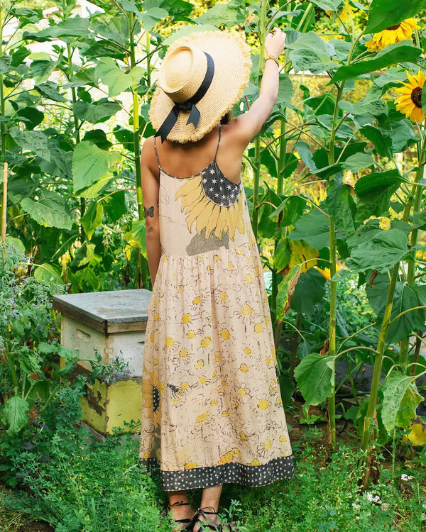 I Wonder If You Will Always Call Me Honey, Sunflower Dress