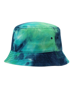 Aurora Borealis Tie Dye Bucket Hat