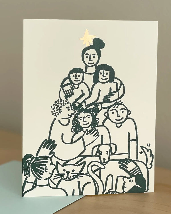 Chosen Family Tree Christmas Card