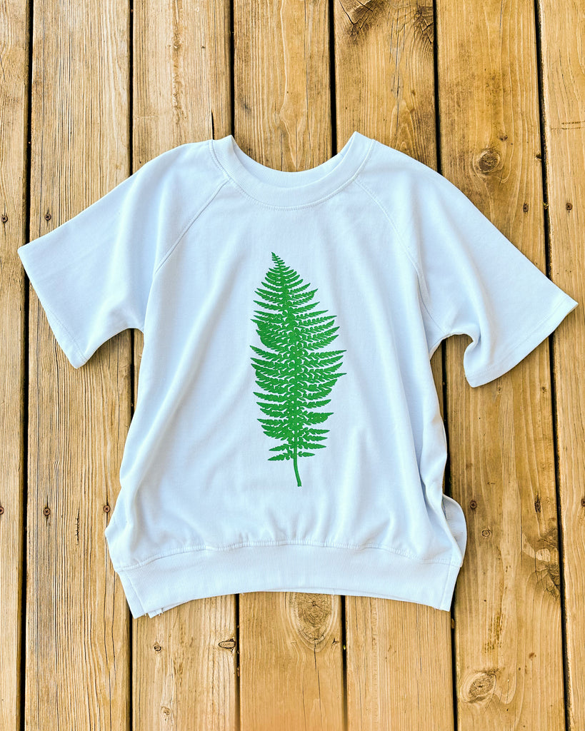 Fern French Terry Short Sleeve Sweatshirt SuperLoveTees