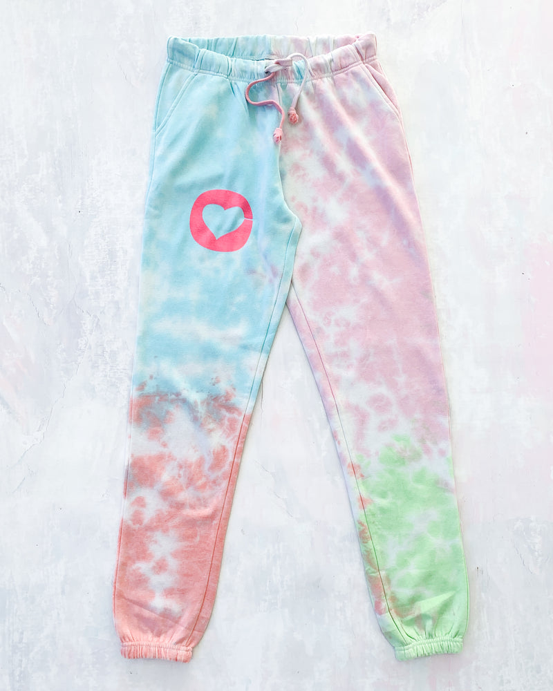 Cotton Candy Dip-Dyed Sweats