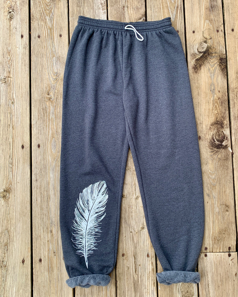 White Feather Old School Sweatpants