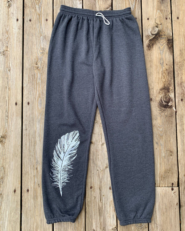 White Feather Old School Sweatpants