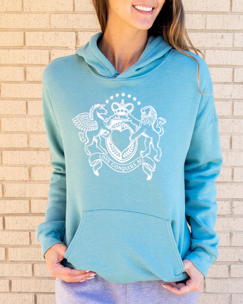 Love Conquers All  - Pullover Fleece Hoodie