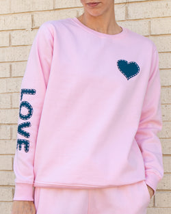 Pink Love Unisex Sweatshirt