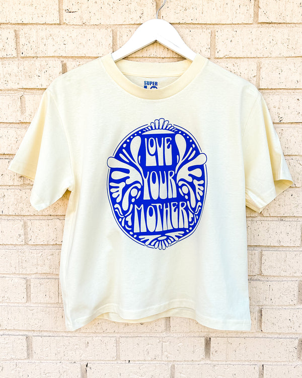 Love Your Mother - Buttercream Silky Cotton Tee